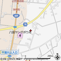 千葉県八街市大木669周辺の地図