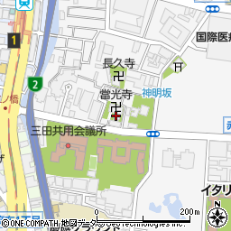 教誓寺周辺の地図
