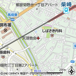 ナビパーク菊野台第９駐車場周辺の地図