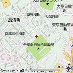 千葉県千葉市稲毛区長沼町293-5周辺の地図