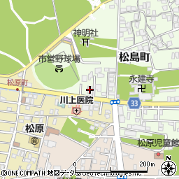 敦賀信用金庫松原支店周辺の地図