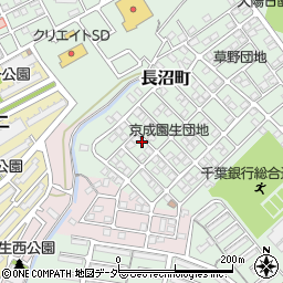 千葉県千葉市稲毛区長沼町293-130周辺の地図