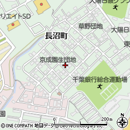 千葉県千葉市稲毛区長沼町293-60周辺の地図