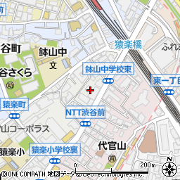 東京都渋谷区猿楽町3周辺の地図