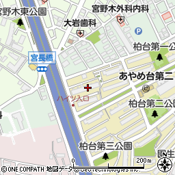 千葉県千葉市稲毛区柏台1-24周辺の地図