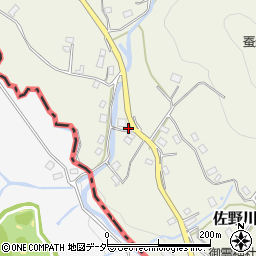 神奈川県相模原市緑区佐野川3302周辺の地図