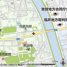 福井県敦賀市松島町8周辺の地図