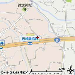 ＪＡ岩崎ＳＳ周辺の地図