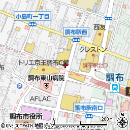 クオール薬局調布店周辺の地図