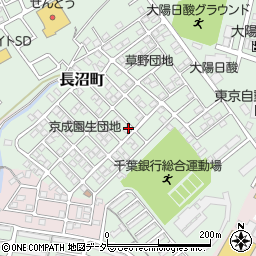 千葉県千葉市稲毛区長沼町293-47周辺の地図