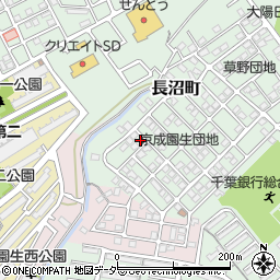 千葉県千葉市稲毛区長沼町293-160周辺の地図