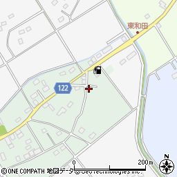 千葉県匝瑳市堀川6421周辺の地図