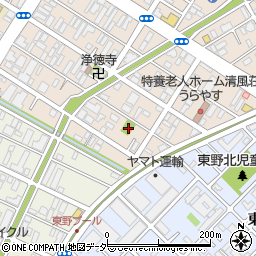 堀江旭第1児童遊園周辺の地図
