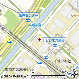 千葉銀行ちばぎん幕張ビル ＡＴＭ周辺の地図