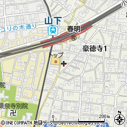 東京ごうとくじ成長クリニック周辺の地図