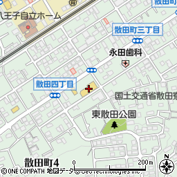 クリエイトＳＤ八王子散田町店周辺の地図