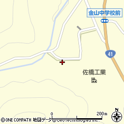 岐阜県下呂市金山町金山2926周辺の地図