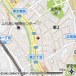 カギの救急車渋谷店周辺の地図