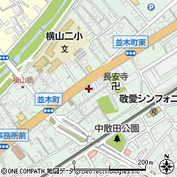 東京都八王子市並木町8周辺の地図