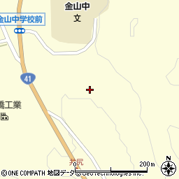 岐阜県下呂市金山町金山3008周辺の地図