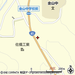 岐阜県下呂市金山町金山2973周辺の地図