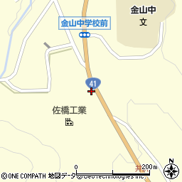 岐阜県下呂市金山町金山2970周辺の地図