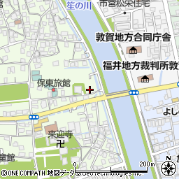 福井県敦賀市松島町7-7周辺の地図