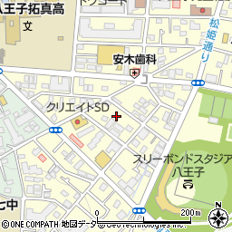 東京都八王子市台町2丁目周辺の地図