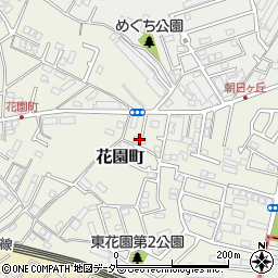 フラワーガーデンアキヤマ周辺の地図