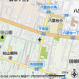 東横ＩＮＮ調布京王線布田駅周辺の地図