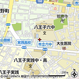 東京都八王子市上野町98周辺の地図
