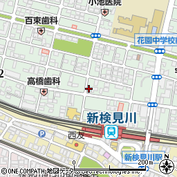 新検見川駅前整骨院周辺の地図