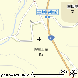岐阜県下呂市金山町金山2706-3周辺の地図