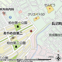 千葉県千葉市稲毛区柏台1-4周辺の地図