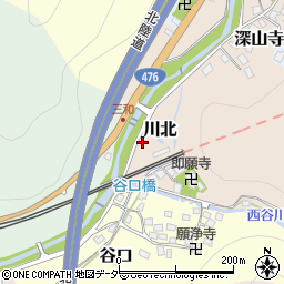 福井県敦賀市川北22周辺の地図