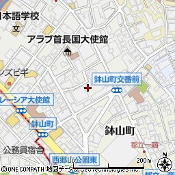 東京都渋谷区南平台町8周辺の地図