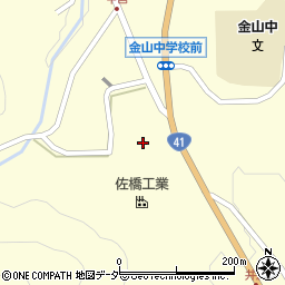 岐阜県下呂市金山町金山2706-5周辺の地図