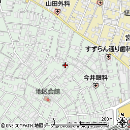東京都世田谷区経堂2丁目周辺の地図