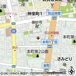 岡本マッサージ周辺の地図