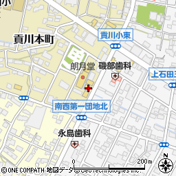 朗月堂　本店・外商部周辺の地図