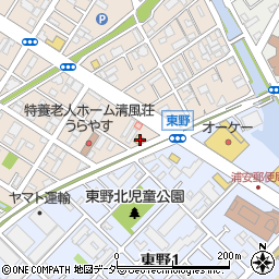 セブンイレブン浦安堀江６丁目店周辺の地図