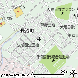 千葉県千葉市稲毛区長沼町293-43周辺の地図