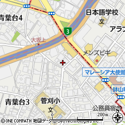 ニユー青葉台マンシヨン周辺の地図