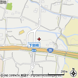 山梨県甲州市勝沼町下岩崎2191周辺の地図