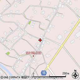 岩村輪店周辺の地図