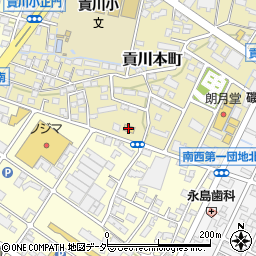セブンイレブン甲府貢川本町店周辺の地図