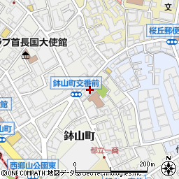 東京都渋谷区鉢山町2周辺の地図