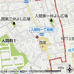 成城ヒルズＢ棟周辺の地図