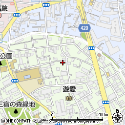 株式会社神山設計　東京支店周辺の地図