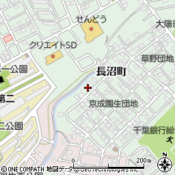 千葉県千葉市稲毛区長沼町293-145周辺の地図